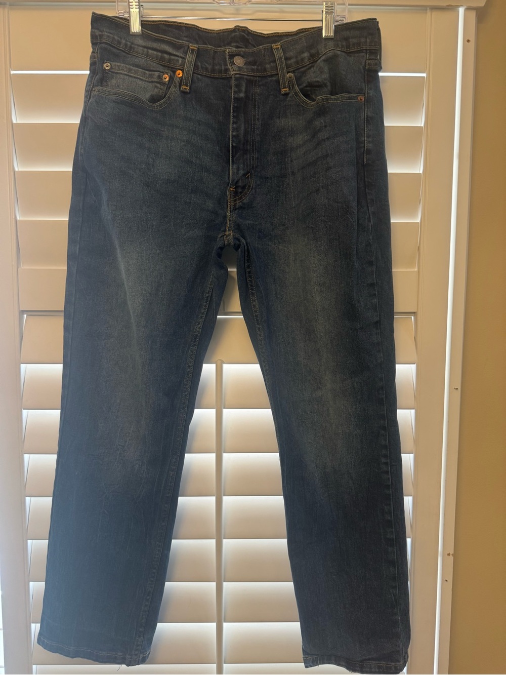 Levi’s 514 Straight Fit Jeans Men’s 36x30 Medium Wash Denim